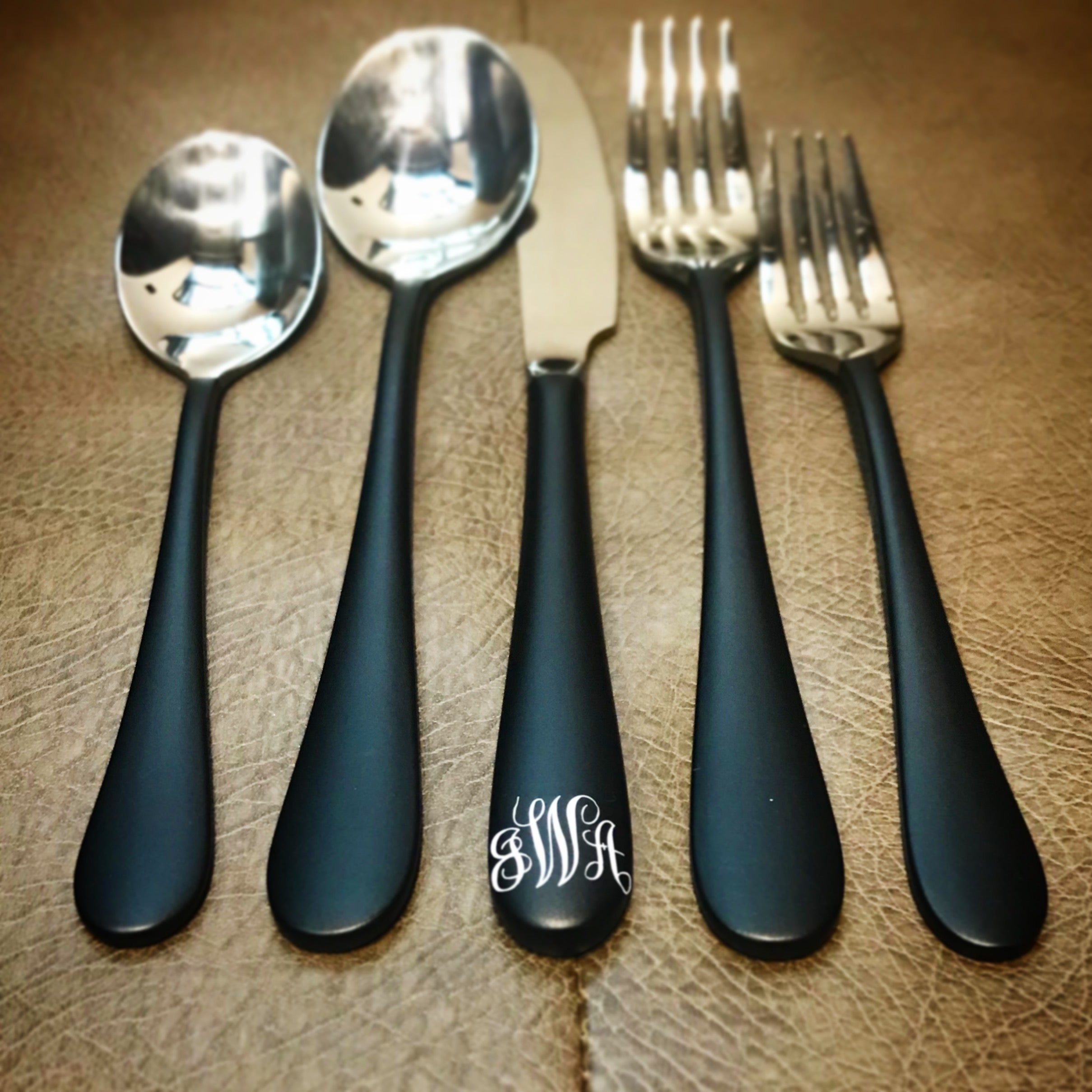 Monogram Utensils