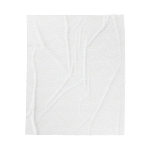 A.Tano Velveteen Plush Blanket — Orange Ombre Design