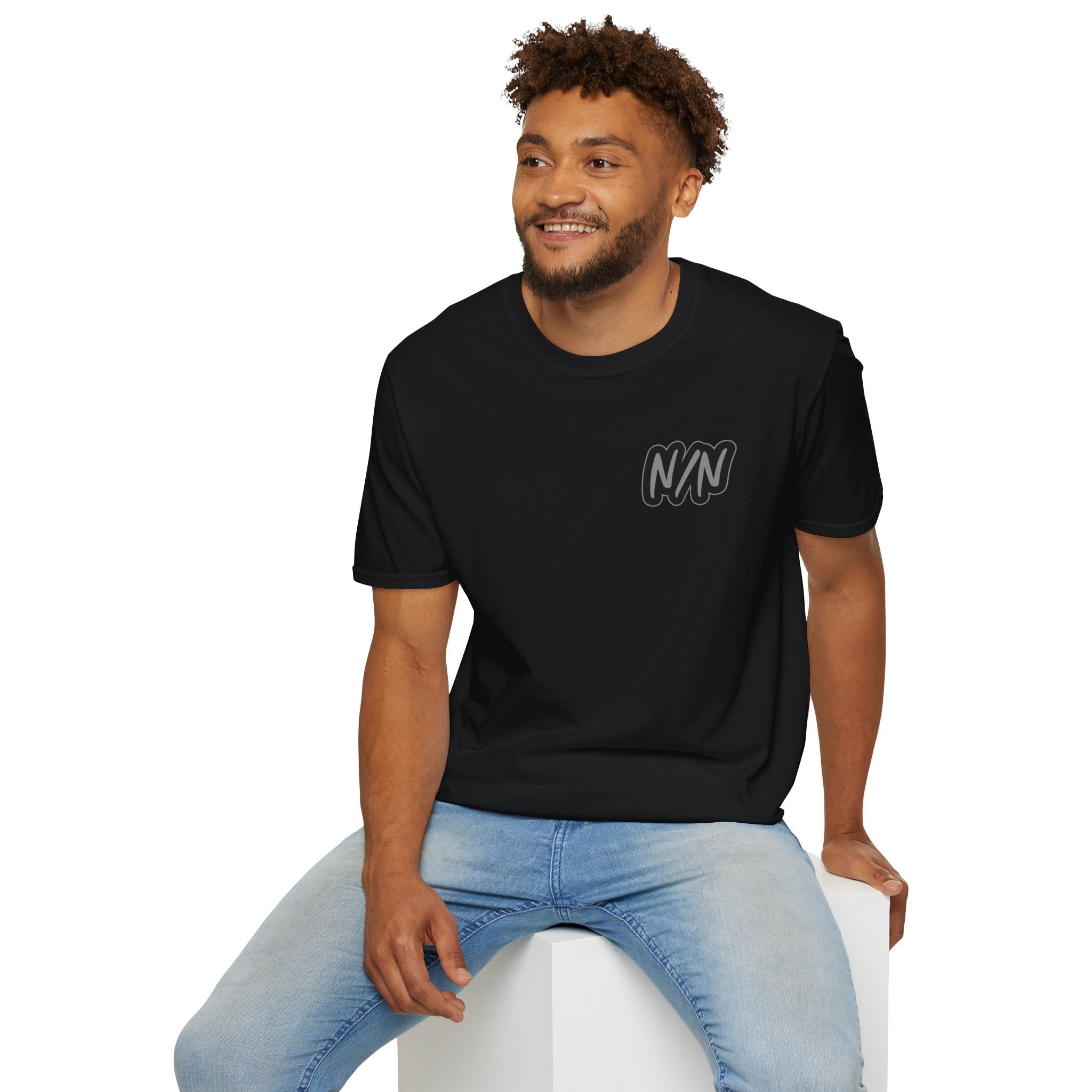Nerds & Nomads Graphic T-Shirt — Subtle Black Logo Tee