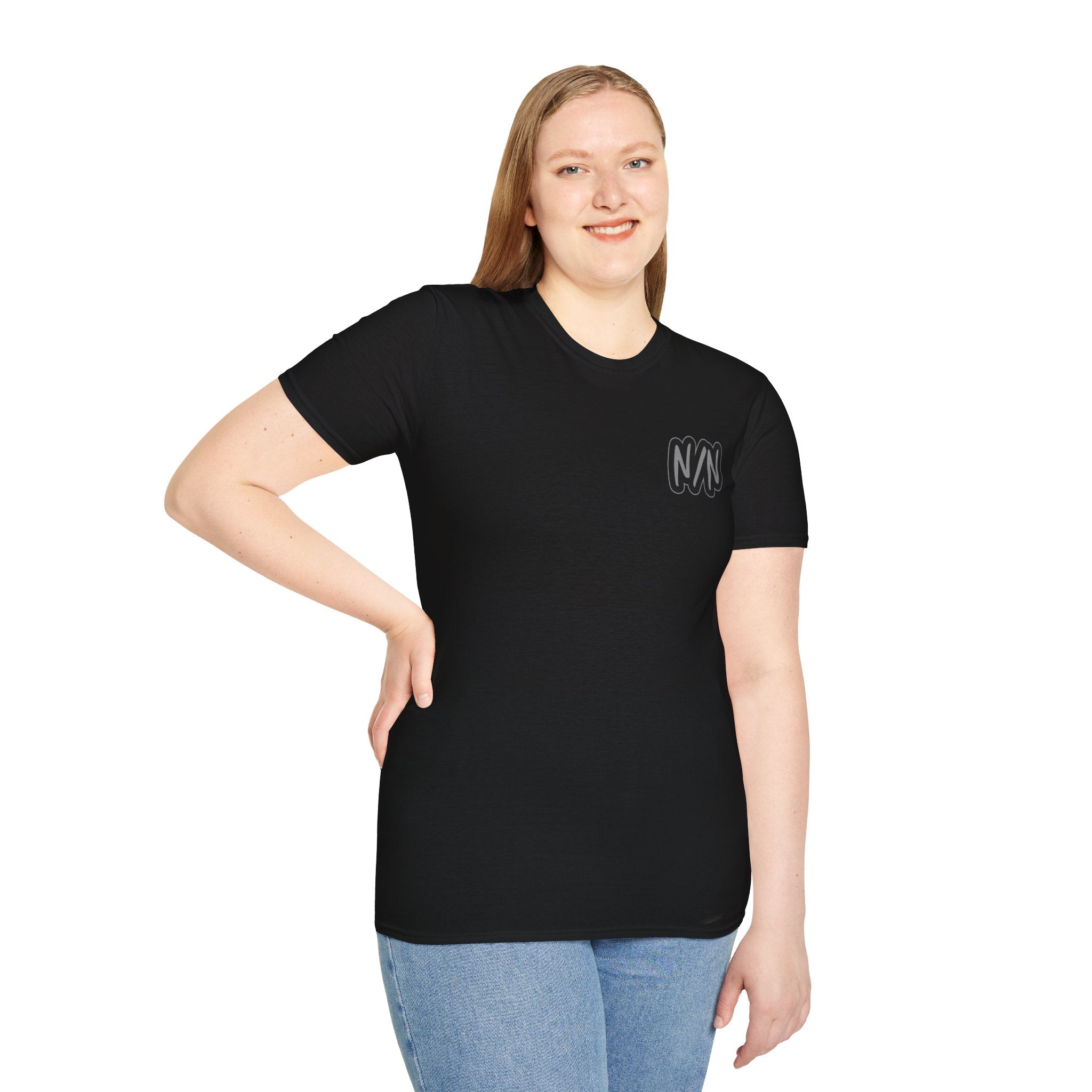 Nerds & Nomads Graphic T-Shirt — Subtle Black Logo Tee