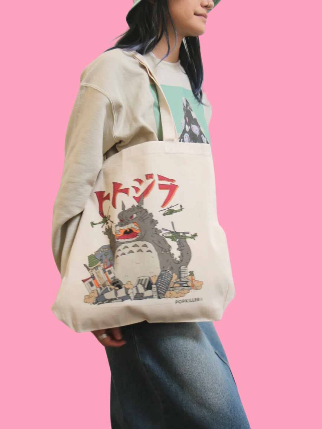 Totozilla Tote Bag