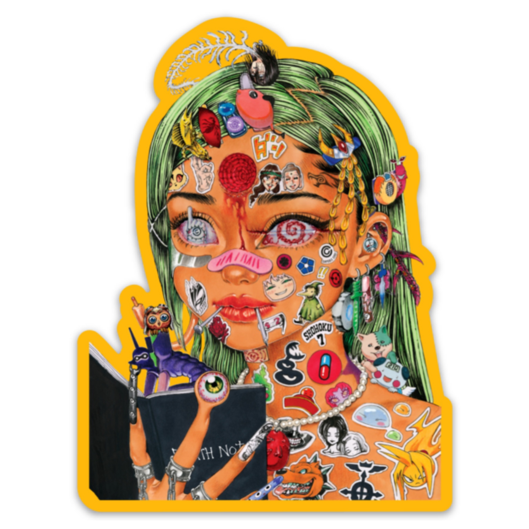 Popkiller Artist Series Cogumeli Manga Obsession Sticker