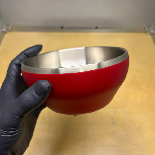 Backyard Legends | Red, White & Blue 28 oz Stainless Steel Bowls