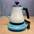 Teatime Detour | Custom COSORI Electric Gooseneck Kettle in Ivory, Teal & Pink