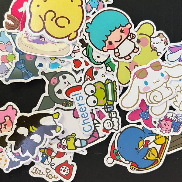Mystery Sticker Packs | 5 for $3 or 10 for $5 | Anime, Sanrio, Star Wars, Marvel & More | Perfect for Collectors & Gifting!