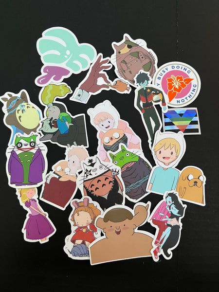 Mystery Sticker Packs | 5 for $3 or 10 for $5 | Anime, Sanrio, Star Wars, Marvel & More | Perfect for Collectors & Gifting!