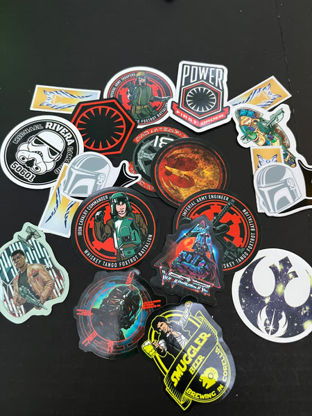 Mystery Sticker Packs | 5 for $3 or 10 for $5 | Anime, Sanrio, Star Wars, Marvel & More | Perfect for Collectors & Gifting!