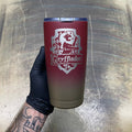 The Lions Den | 20 oz Red & Gold Tumbler | Legacy Collection