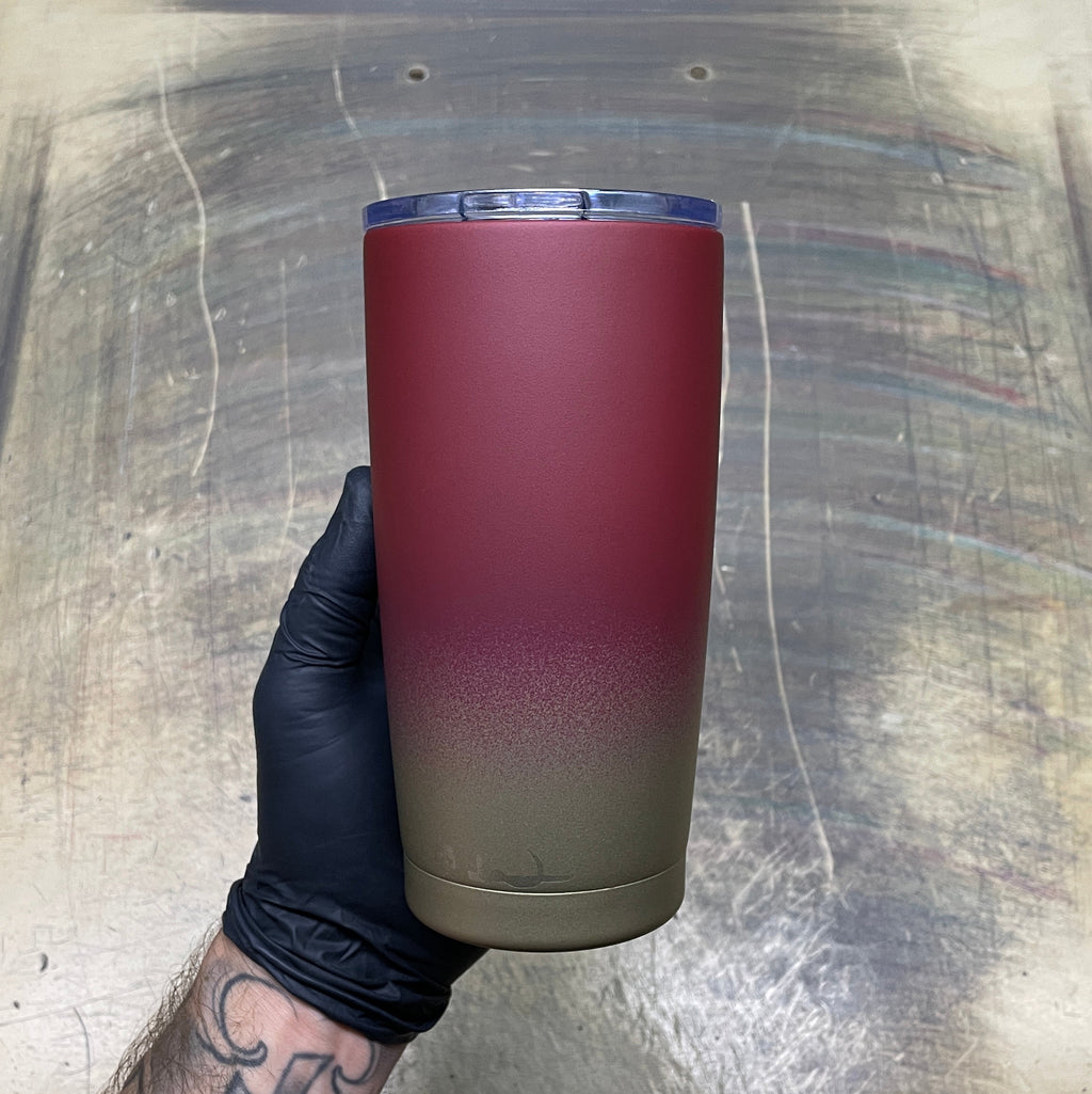 The Lions Den | 20 oz Red & Gold Tumbler | Legacy Collection