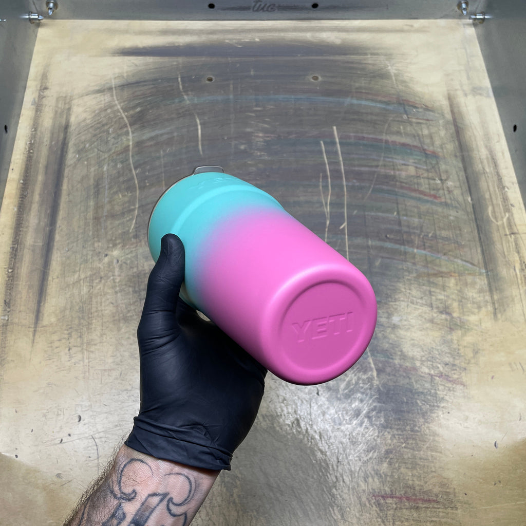 Midway Daydream | Cotton Candy Ombré Custom YETI Tumbler