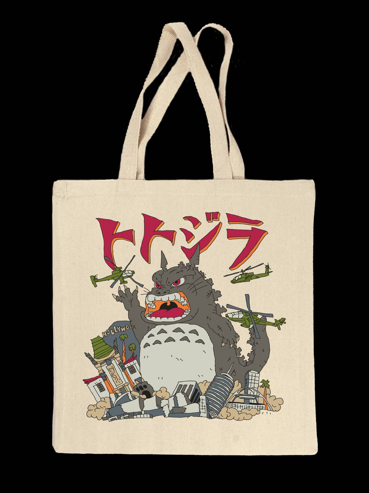 Totozilla Tote Bag